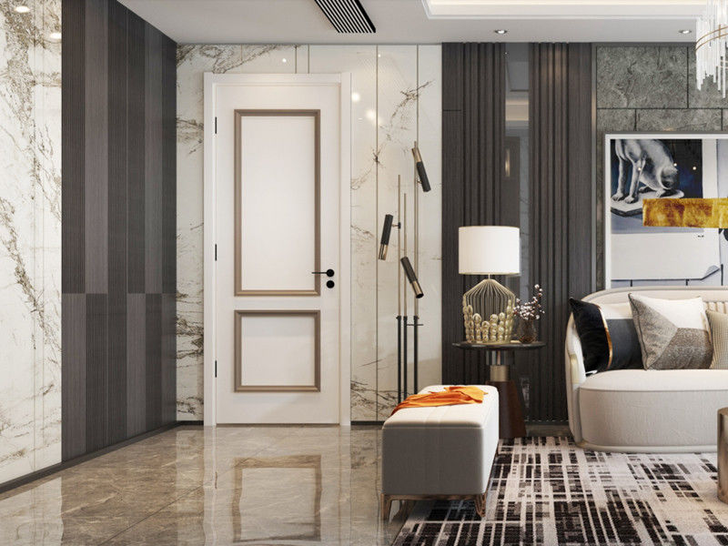 Преимущество 100% охрана окружающей среды YALIG Luxury Interior Дверь из дерева для квартир