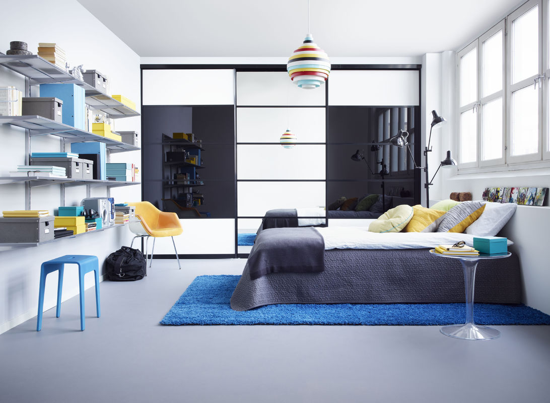 MR HDF Board Contemporary Design Style Walk-in Closet Wardrobe для мебели в спальне