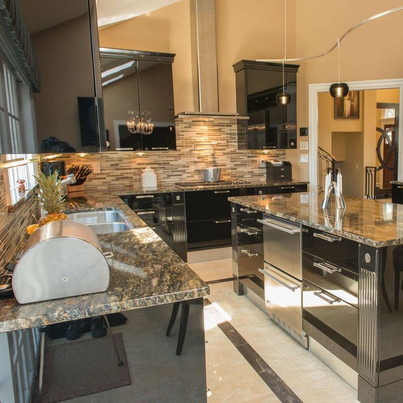 Blum Drawer Современный дизайн Массивное дерево Белый кухонный шкаф Мебель для роскошной кухни