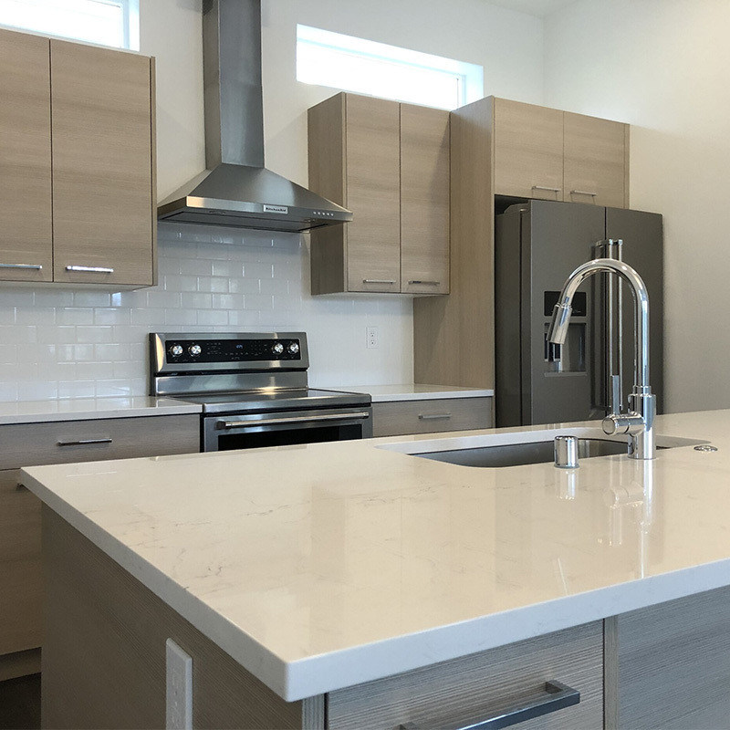 Водонепроницаемые и прочные индивидуальные шкафы для кухни для современных роскошных домов