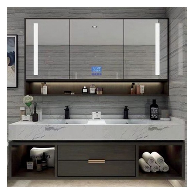 Искусственный кварцевый верхний стенный ванит в европейском стиле дизайна для дизайна квартир