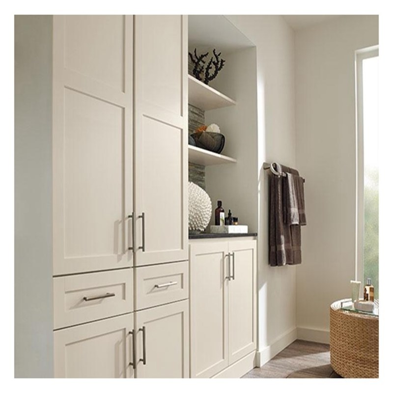 Шейкер стиль Белый лак Супер водонепроницаемый Большой размер ванной шкаф Ванни Комбо
