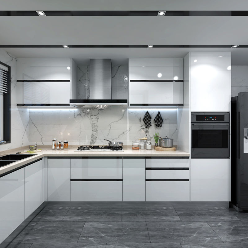 Blum Hardware YALIG Custom Size Модульный стекловолокно L Форма Ss Кухонный шкаф