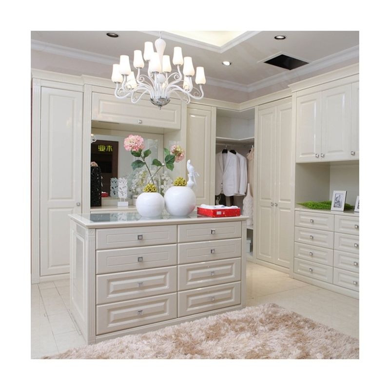Современный MR HDF Board Island Wardrobe, настраиваемый для высококлассного дизайна и функциональности