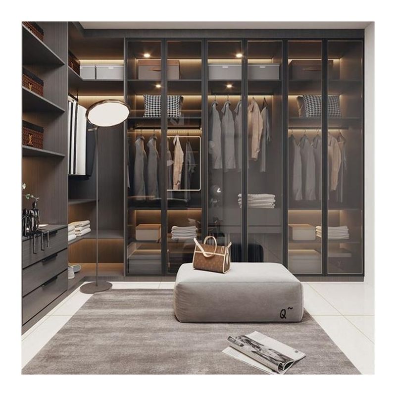 YALIG 2D / 3D Custom Made Italian Style Современный дизайн гардероба для спальни