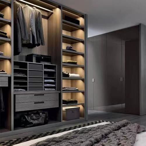 YALIG 2D / 3D Custom Made Italian Style Современный дизайн гардероба для спальни