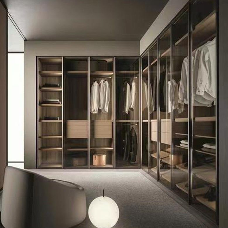 YALIG 2D / 3D Custom Made Italian Style Современный дизайн гардероба для спальни