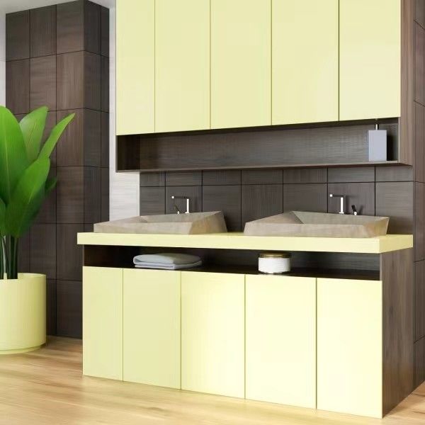 Современный шкаф для хранения и ванной комбайн с зеркалом от YALIG Design